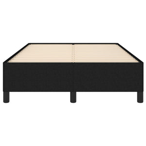 Giroletto senza Materasso-Struttura Letto Nero 120x190 cm in Tessuto 949851