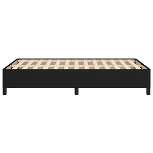Giroletto senza Materasso-Struttura Letto Nero 120x190 cm in Tessuto 949851