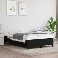 Giroletto senza Materasso-Struttura Letto Nero 120x190 cm in Tessuto 949851