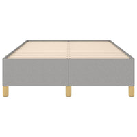 Giroletto senza Materasso Grigio Chiaro 120x190 cm in Tessuto 379515