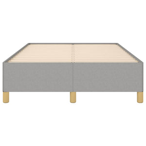 Giroletto senza Materasso Grigio Chiaro 120x190 cm in Tessuto 379515