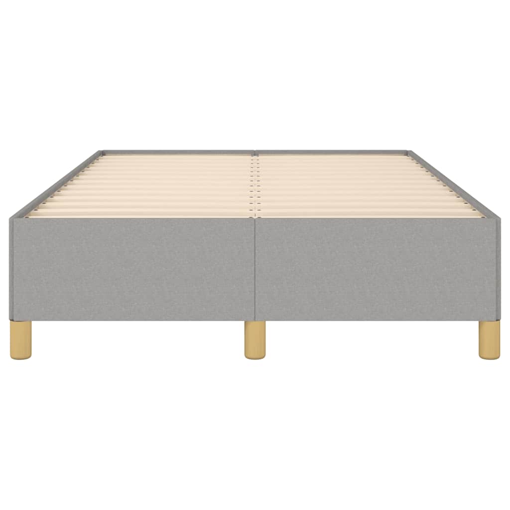 Giroletto senza Materasso-Struttura Letto Grigio Chiaro 120x190 cm in Tessuto 846677