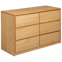 Cassettiera SAUDA Rovere 111x43x73,5 cm cm Legno Massello Pinocod mxl 115708