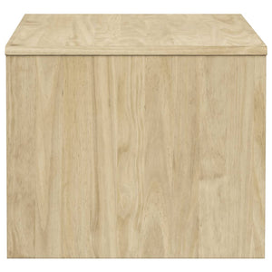 Tavolino Salotto SAUDA Rovere 99x55x45 cm Legno Massello Pino