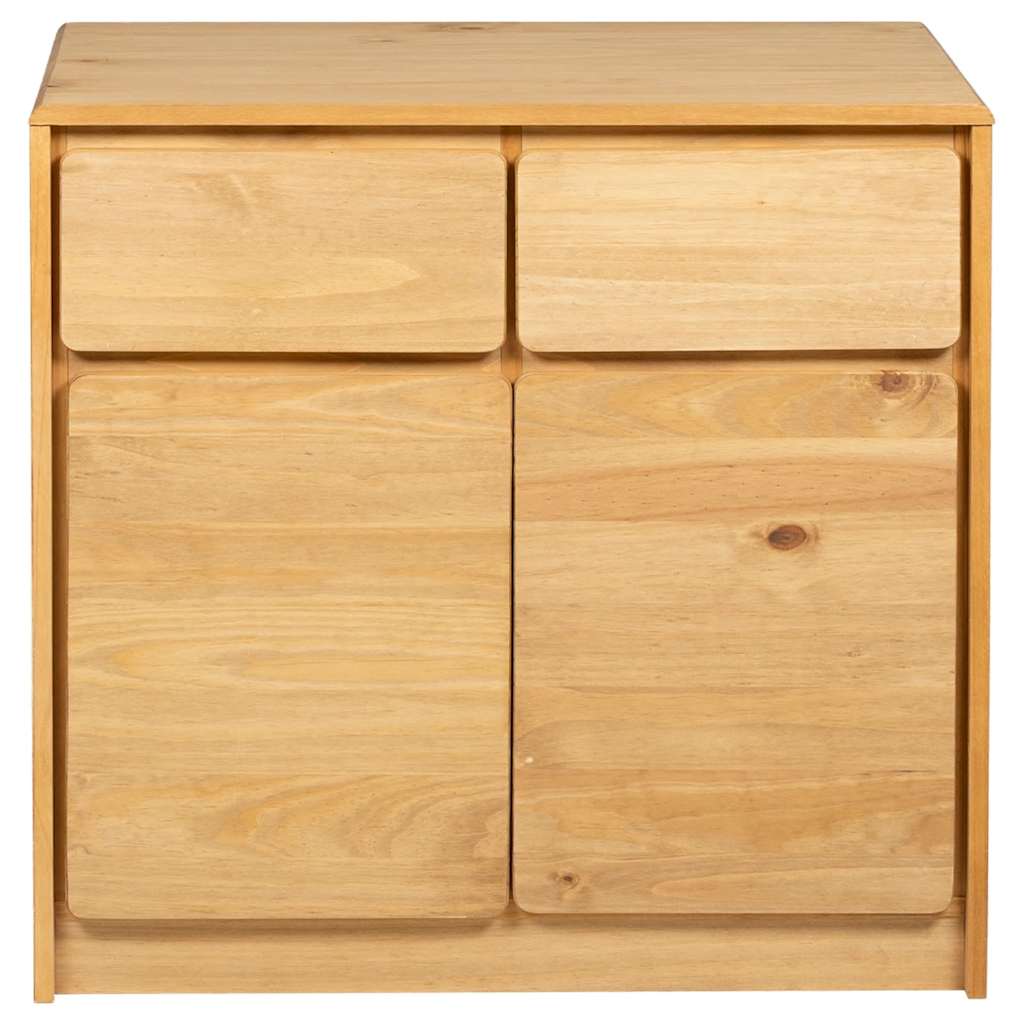 Credenza SAUDA 80x43x75,5 cm in Legno Massello di Pino 377600