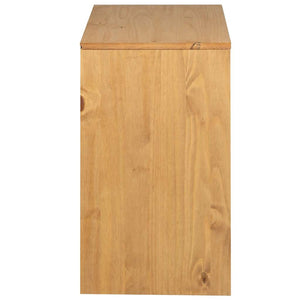 Credenza SAUDA 80x43x75,5 cm in Legno Massello di Pino 377600