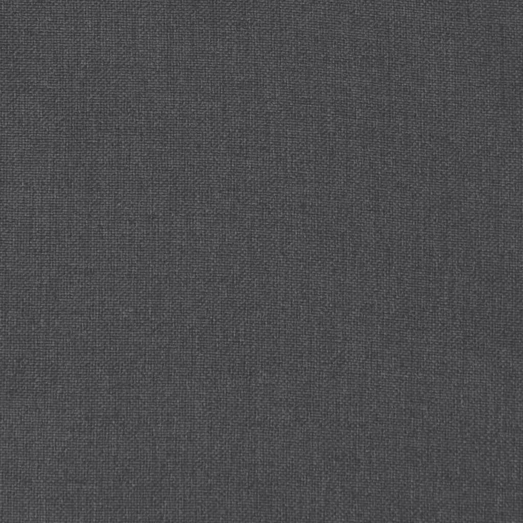 Cuscini Sedia Schiena Bassa 2 pz Antracite MÃ©lange 100x50x7 cm