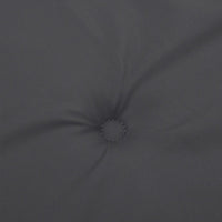 Cuscini Sedia Schiena Alta 6 Antracite Mélange 120x50x4 Tessuto 4002411