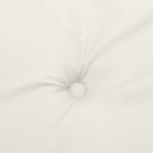 Cuscini Sedia Schiena Alta 4 Crema Mélange 120x50x4 Tessuto 4002419