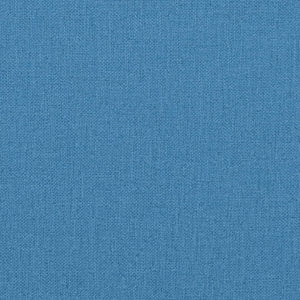 Cuscini Sedia Schiena Bassa 2 pz Blu Mélange 100x50x4 Tessuto 4002457