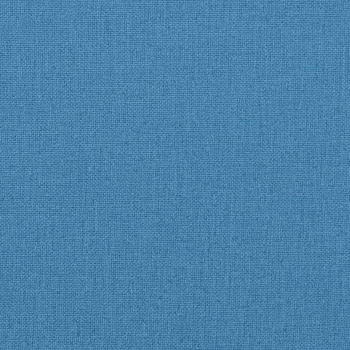 Cuscini Sedia Schiena Bassa 2 pz Blu Mélange 100x50x4 Tessuto 4002457