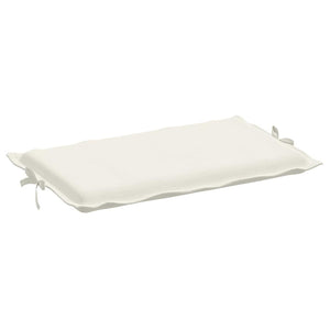 Cuscino per Lettino Prendisole Crema Mélange 186x58x3cm Tessuto 4002478