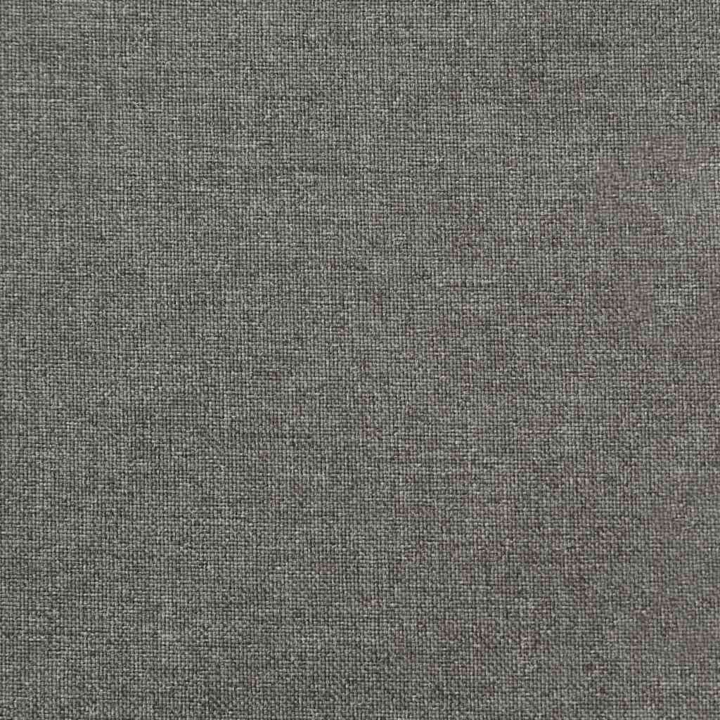 Cuscino per Sdraio Grigio Scuro Mélange (75+105) x 50 x 4 Tessuto