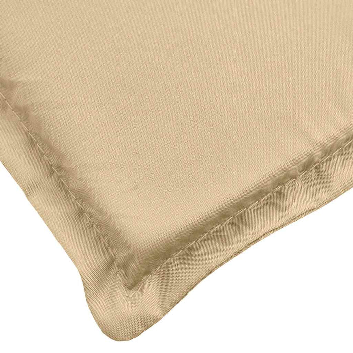 Cuscino per Sdraio Beige Mélange (75+105)x50x3 cm in Tessuto 4002490