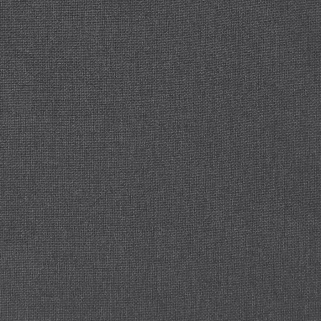 Cuscino per Lettino Antracite Mélange 200x50x4 cm in Tessuto 4002497