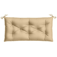 Cuscino Panca Giardino Grigio Scuro Mèlange 100x50x7 cm Tessuto 4002534