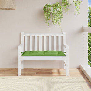 Cuscino Panca Giardino Verde Mèlange 100x50x7 cm Tessuto 4002536