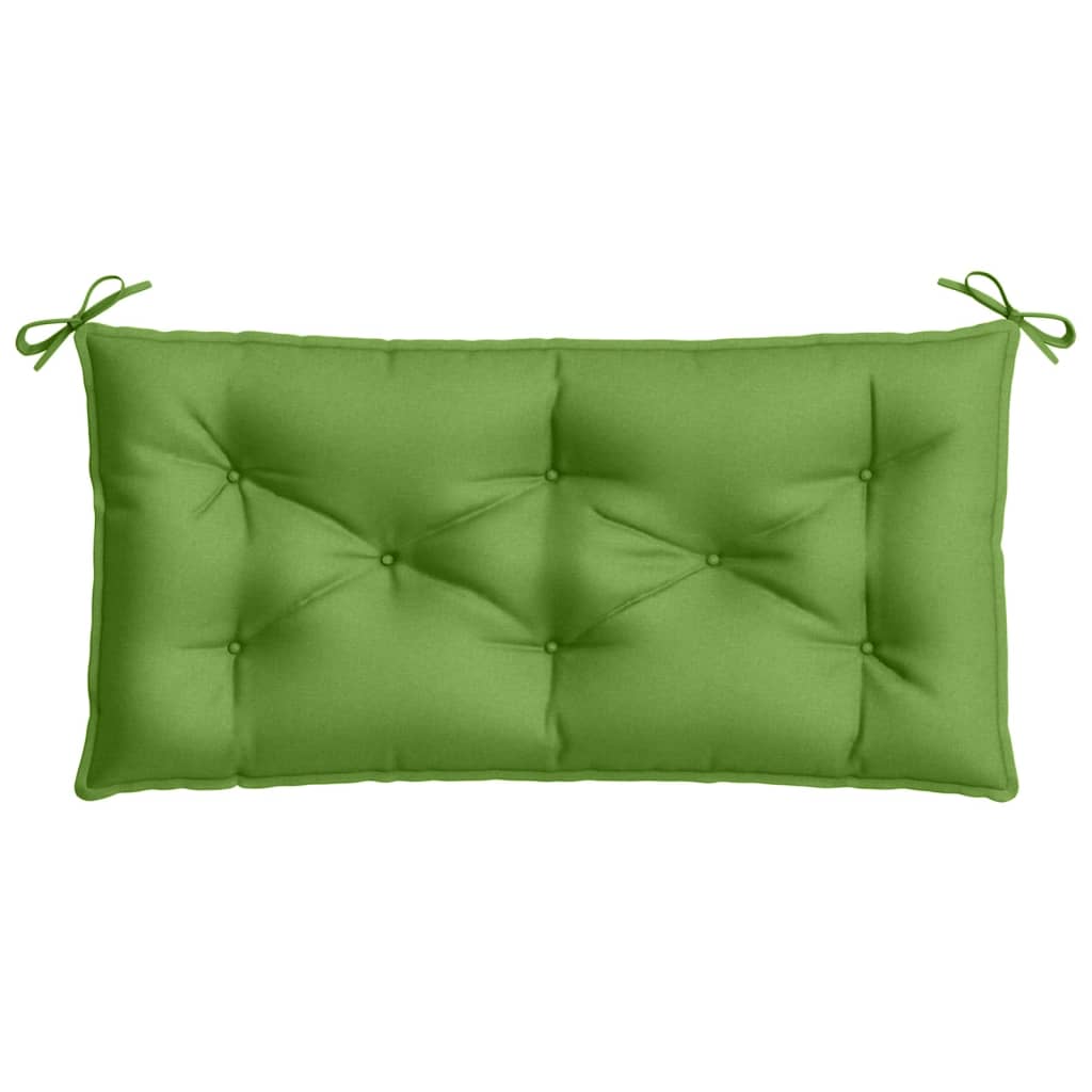 Cuscino Panca Giardino Verde Mélange 100x50x7 cm Tessuto