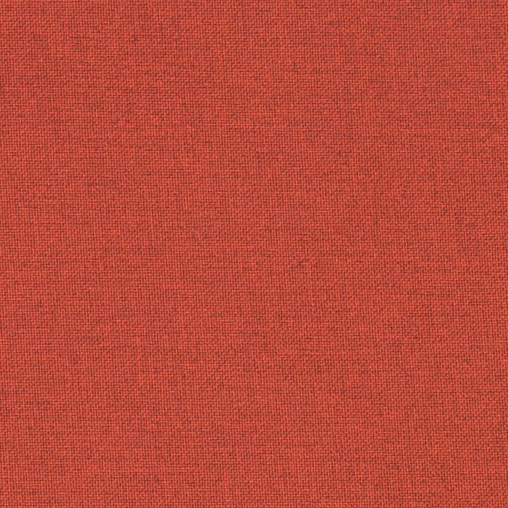 Cuscino Panca Giardino Rosso Mélange 100x50x7 cm Tessuto