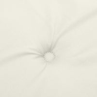 Cuscino per Panca da Giardino Crema Mélange 150x50x7 cm Tessuto