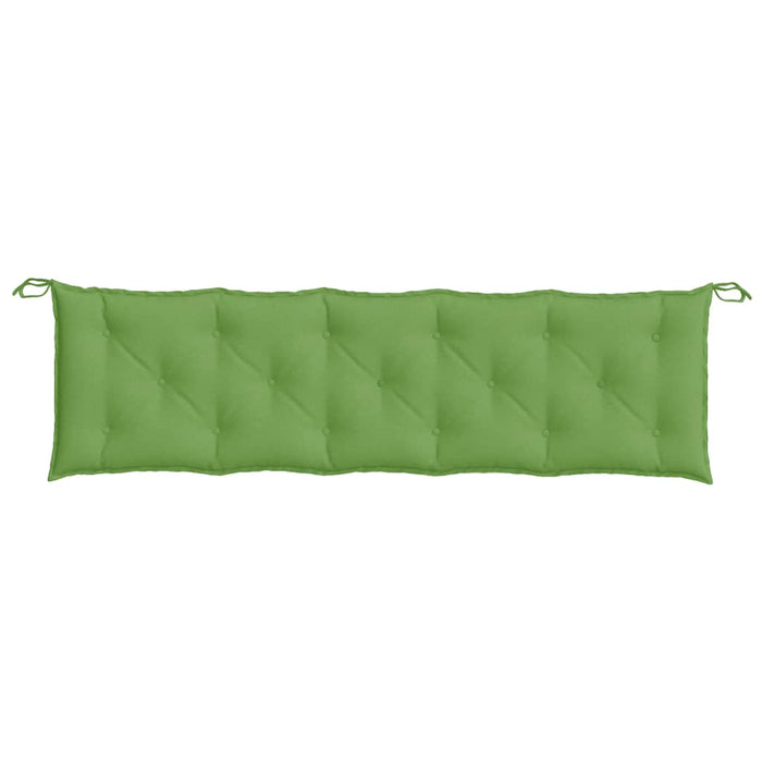 Cuscino Panca da Giardino Verde Mélange 180x50x7 cm in Tessuto