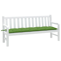 Cuscino Panca da Giardino Verde Mèlange 180x50x7 cm in Tessuto 4002569