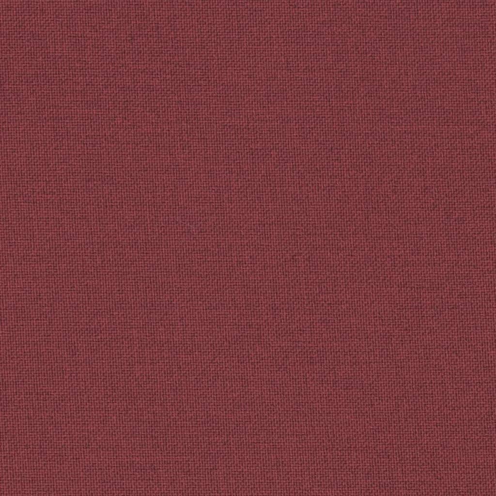 Cuscino Panca da Giardino Rosso Vino Mélange 180x50x7cm Tessuto 4002573