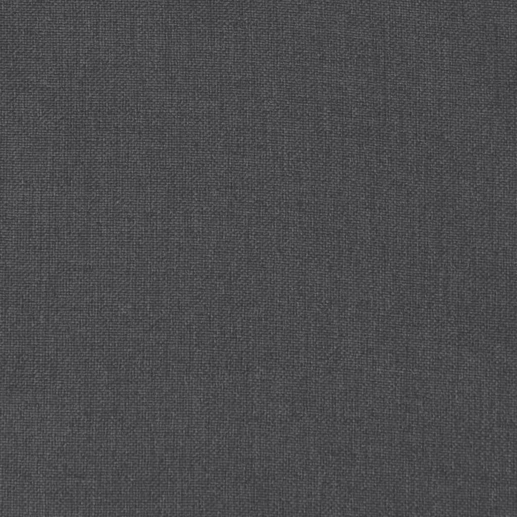 Cuscini Panca Giardino 2pz Antracite Mélange 120x50x7cm Tessuto 4002596