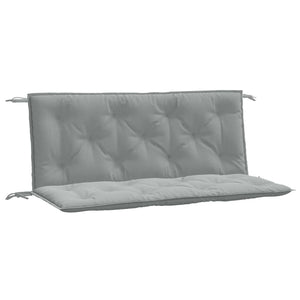 Cuscini Panca Giardino 2pz Grigio Chiaro Mélange 120x50x7cm 4002597
