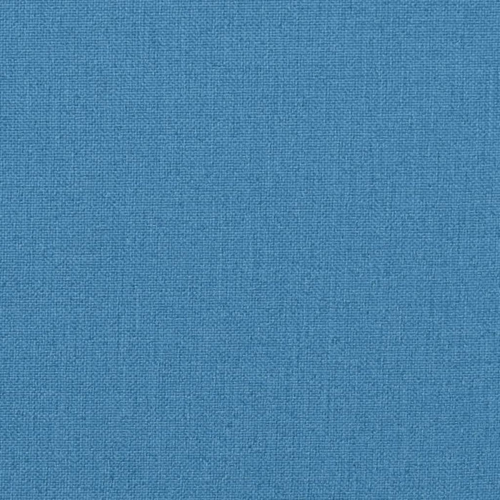 Cuscini Panca Giardino 2pz Blu Mélange 180x50x7 cm Tessuto