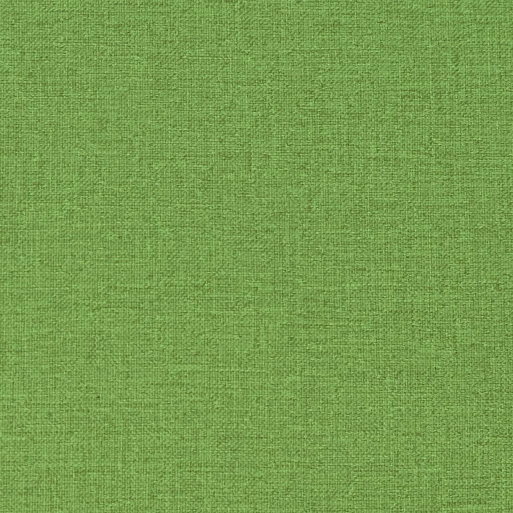 Cuscini Panca Giardino 2pz Verde Mélange 200x50x7 cm Tessuto