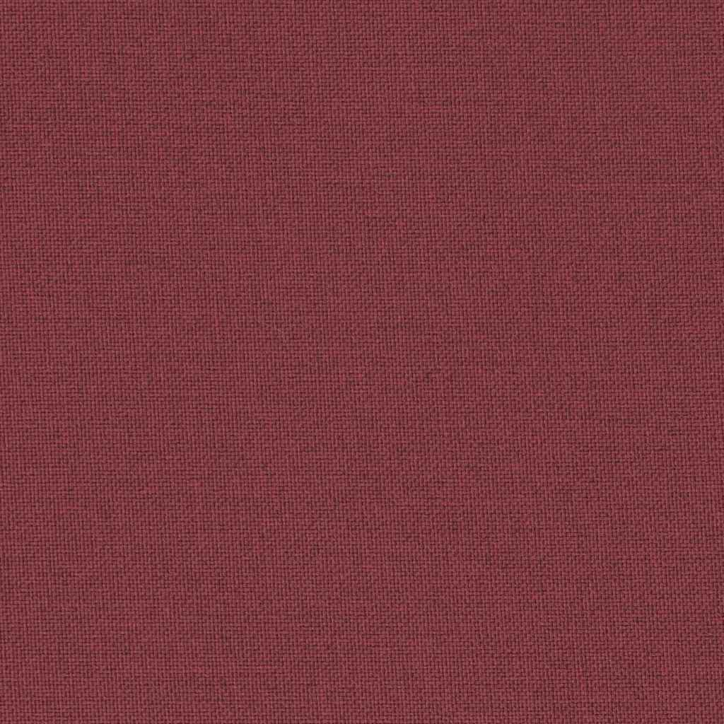 Cuscini per Pallet 2 pz Rosso Vino Mélange in Tessuto 4002650