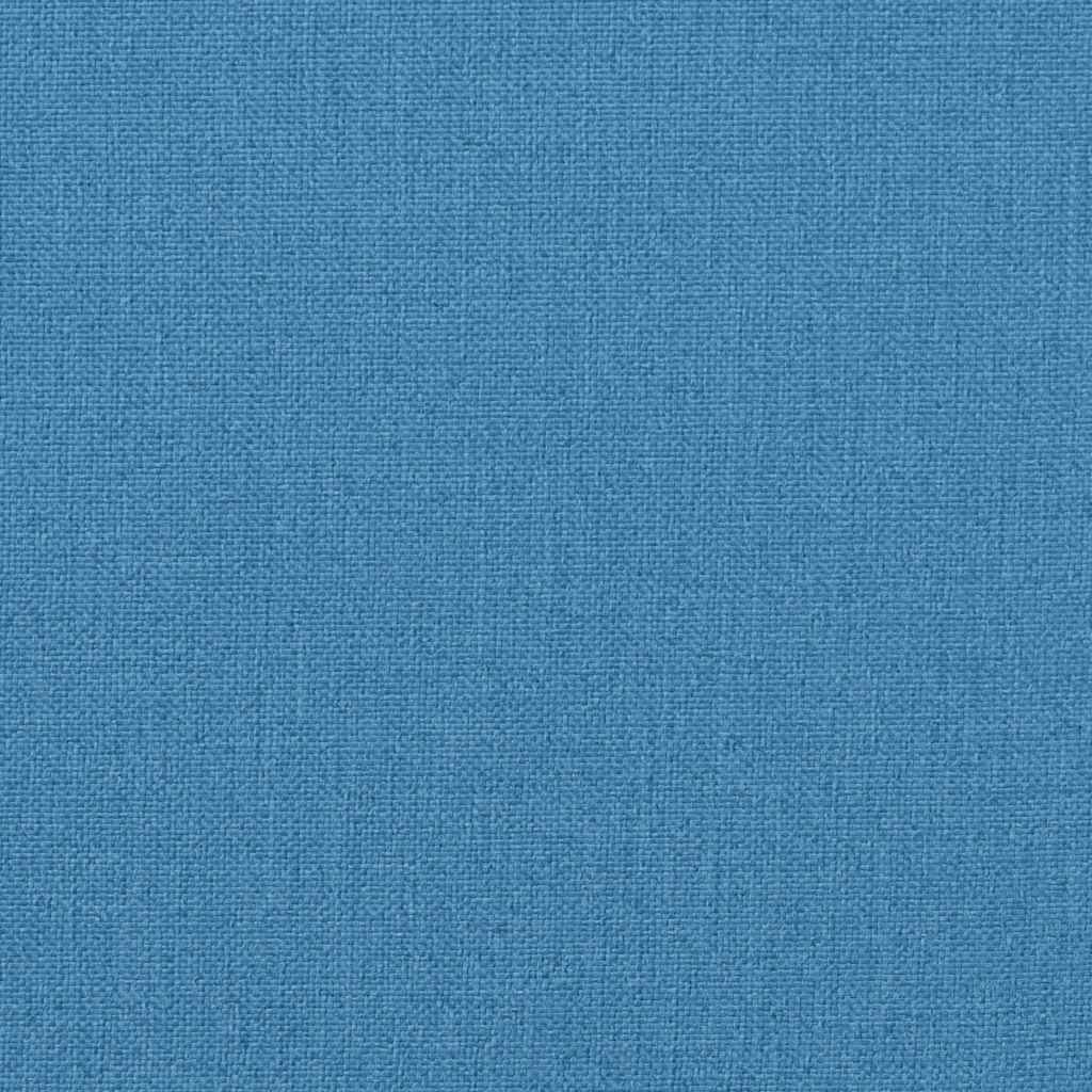 Cuscini per Pallet 3 pz Blu Mélange in Tessuto