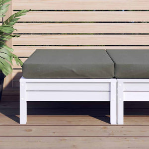 Cuscino per Pallet Grigio Scuro Mélange 60x60x9,5 cm in Tessuto 4002664