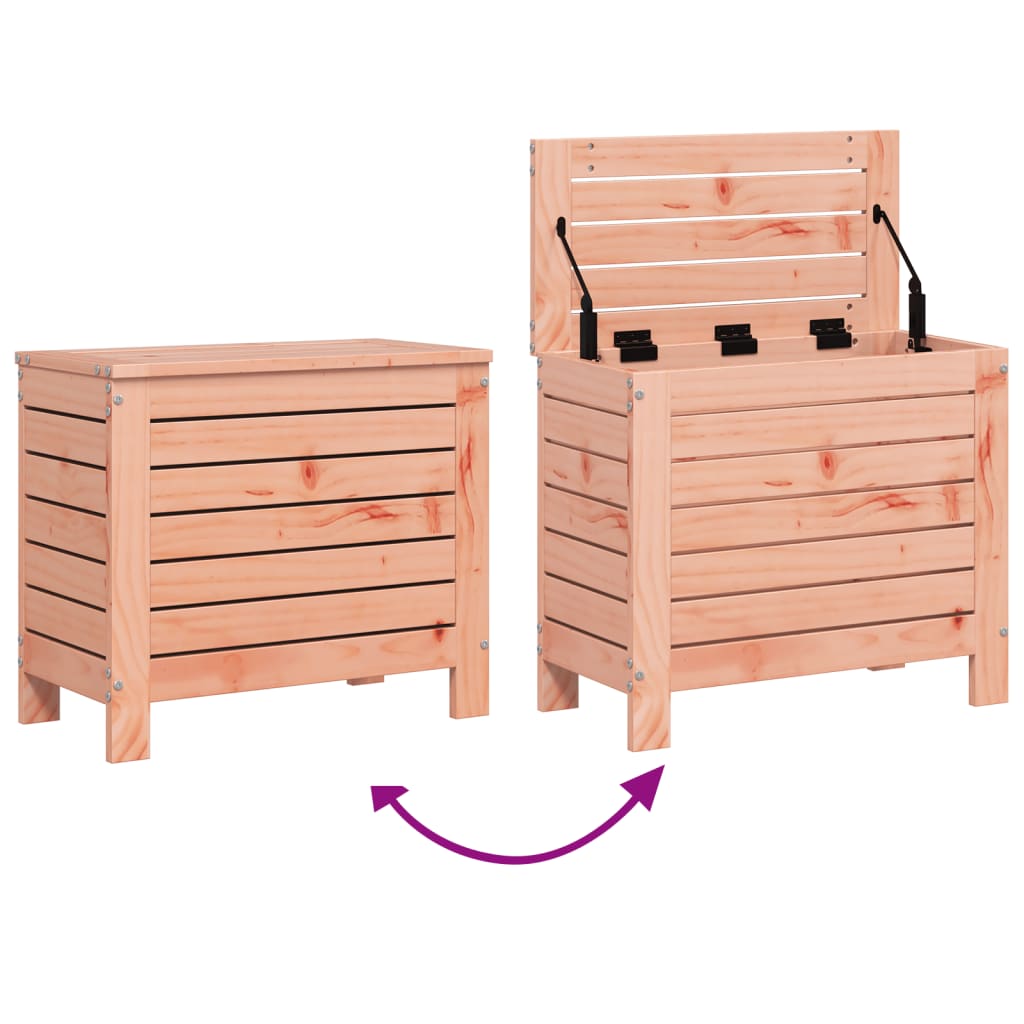 Poggiapiedi da Giardino 62x31,5x52 cm Legno Massello di Douglas 844891