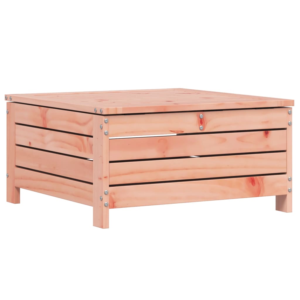 Poggiapiedi da Giardino 62x63,5x32 cm Legno Massello di Douglas 844901
