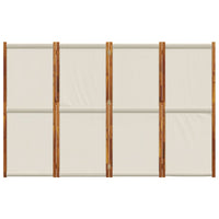 Divisorio a 4 Pannelli Grigio Chiaro 280x180 cm