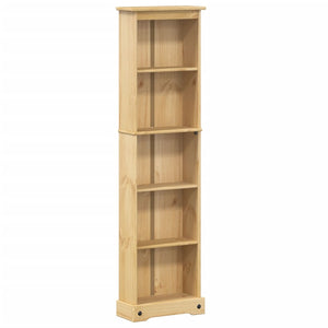 Libreria Corona 46x20x170 cm in Legno Massello di Pino 4002779