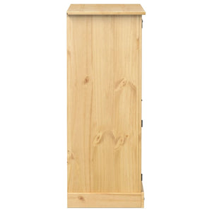 vidaXL Cantinetta per Vini Corona 97x45x114 cm Legno Massello di Pino