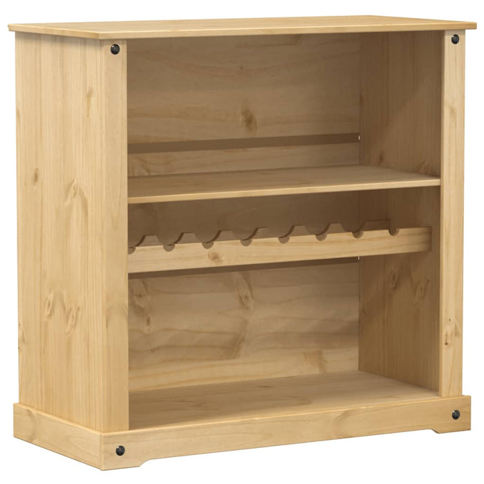 Cantinetta per Vini Corona 107,5x51x105,5cm Legno Massello Pino 4002790
