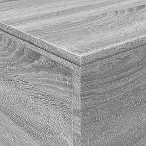 Tavolino da Soggiorno con Luci LED Grigio Sonoma 90x50x40 cm 839880