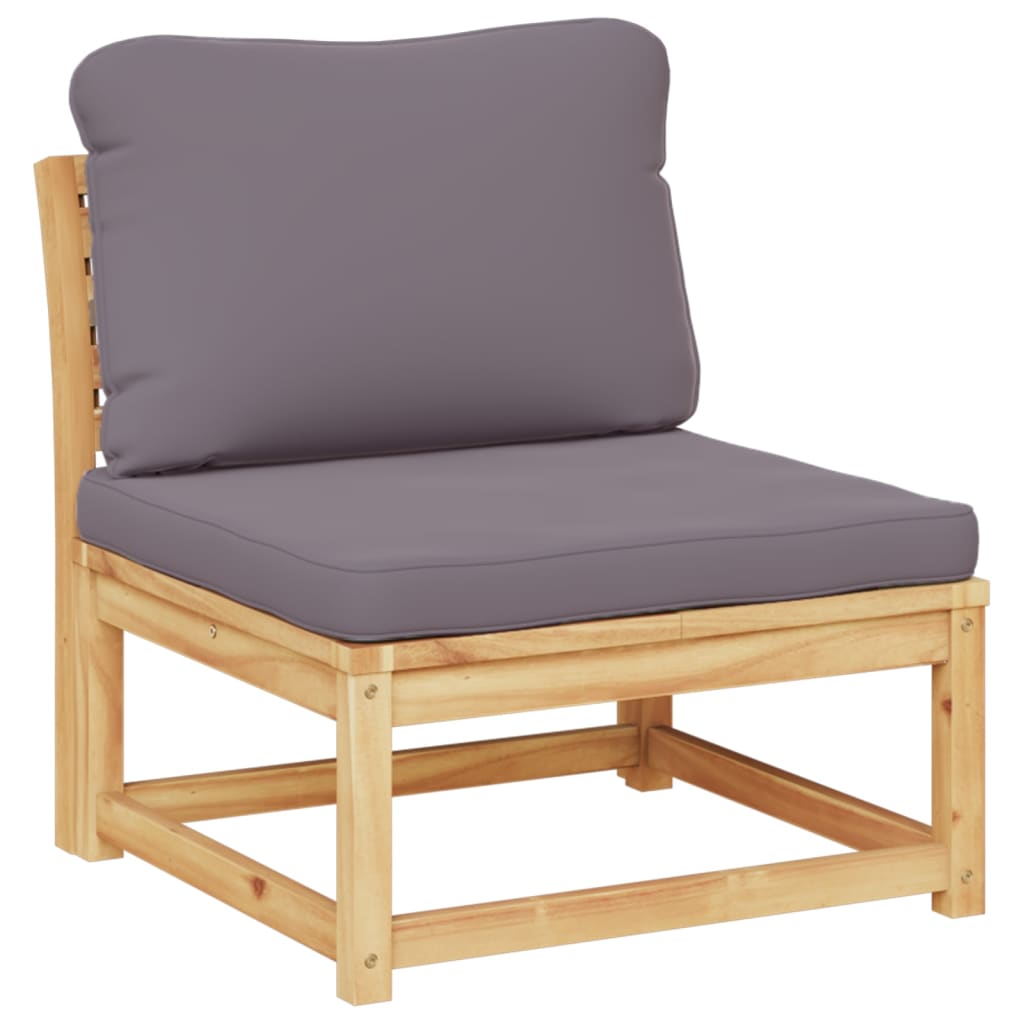 Divano da Giardino con Cuscini in Legno Massello Acaciacod mxl 116321