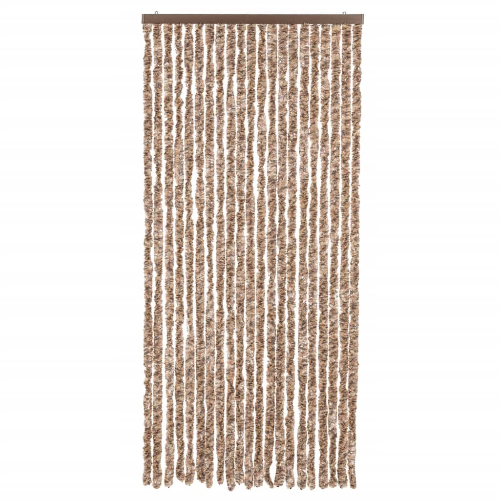 TendaAntimosche Beige e Marrone Scuro 90x200 cm in Cinigliacod mxl 114482