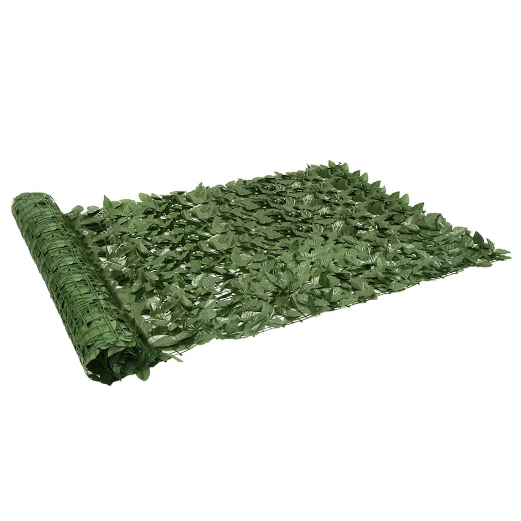 Schermo Privacy da Balcone con Foglie Verde Scuro 300x150 cmcod mxl 86747