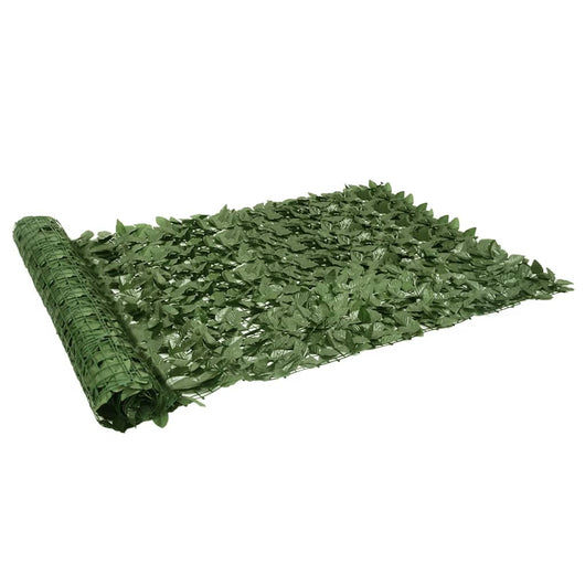 Schermo Privacy da Balcone con Foglie Verde Scuro 300x150 cmcod mxl 86747