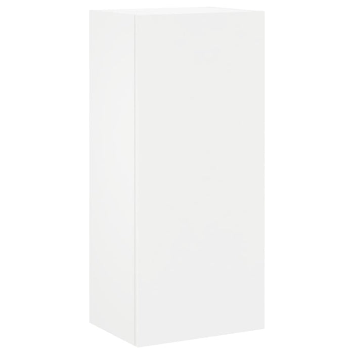 Mobili TV a Muro 5pz Bianchi in Legno Multistrato 3216558