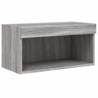 Mobili TV a Muro con LED 6pz Grigio Sonoma Legno Multistrato 3216627