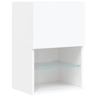 Set Mobili TV a Muro 6 pz con Luci LED Bianco 3216750