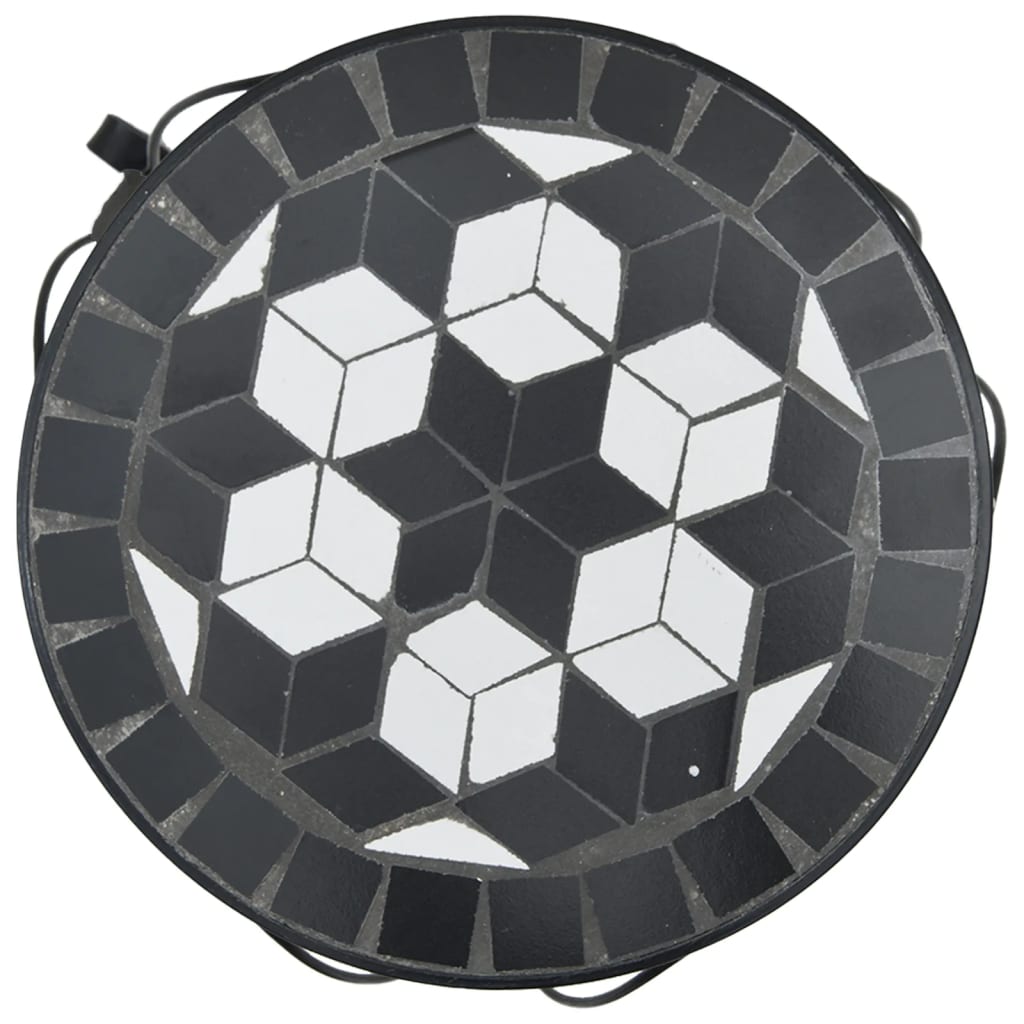 Portavasi per fiori in ceramica nera 3 pezzi 02_0045256