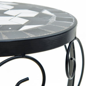 Portavasi per fiori in ceramica nera 3 pezzi 02_0045256